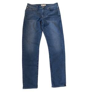 Madewell medium wash athletic slim mens jeans SIZE 32X34
